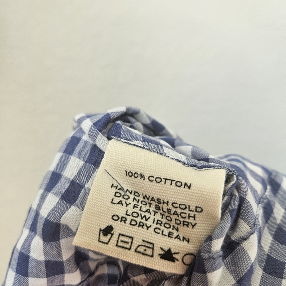 Doen Emmaretta in blue gingham, large - Picture 9 of 9